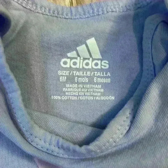 6 Month girls Adidas onesies bundle - Picture 3 of 4